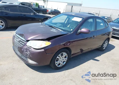 2009 Hyundai Elantra Gls z USA, uszkodzony, nr VIN KMHDU46D39U758570